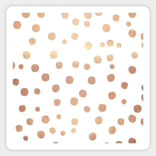 ROSE GOLD CONFETTI Sticker